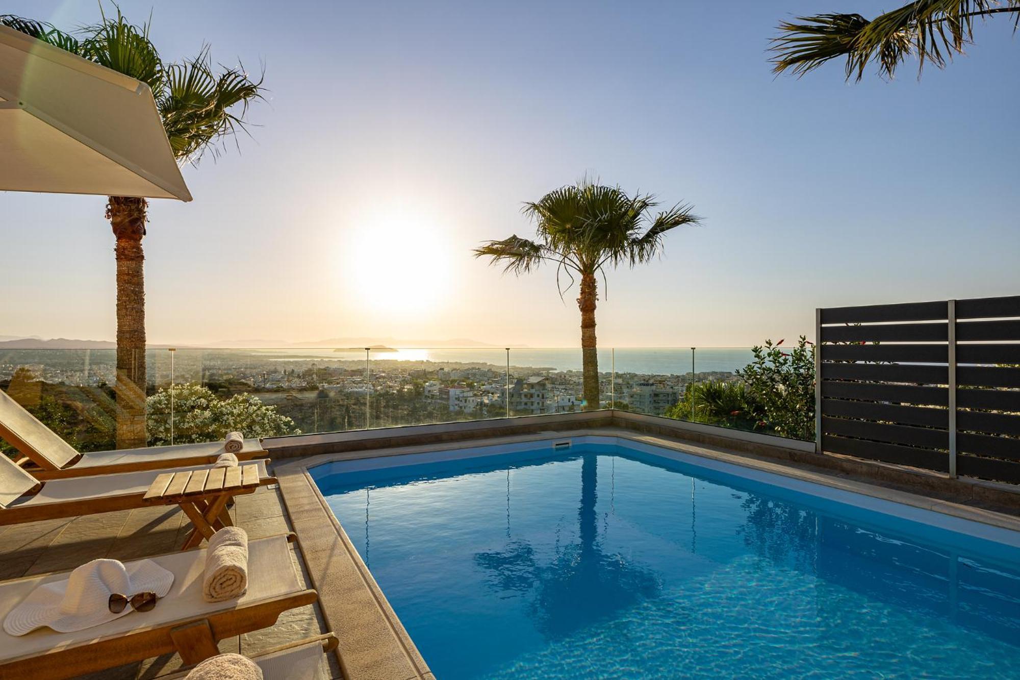 Karmilos Hill Villa Chania  Exterior photo