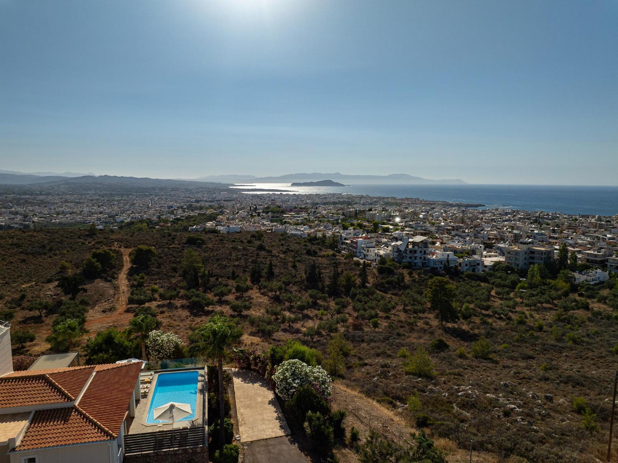 Karmilos Hill Villa Chania  Exterior photo