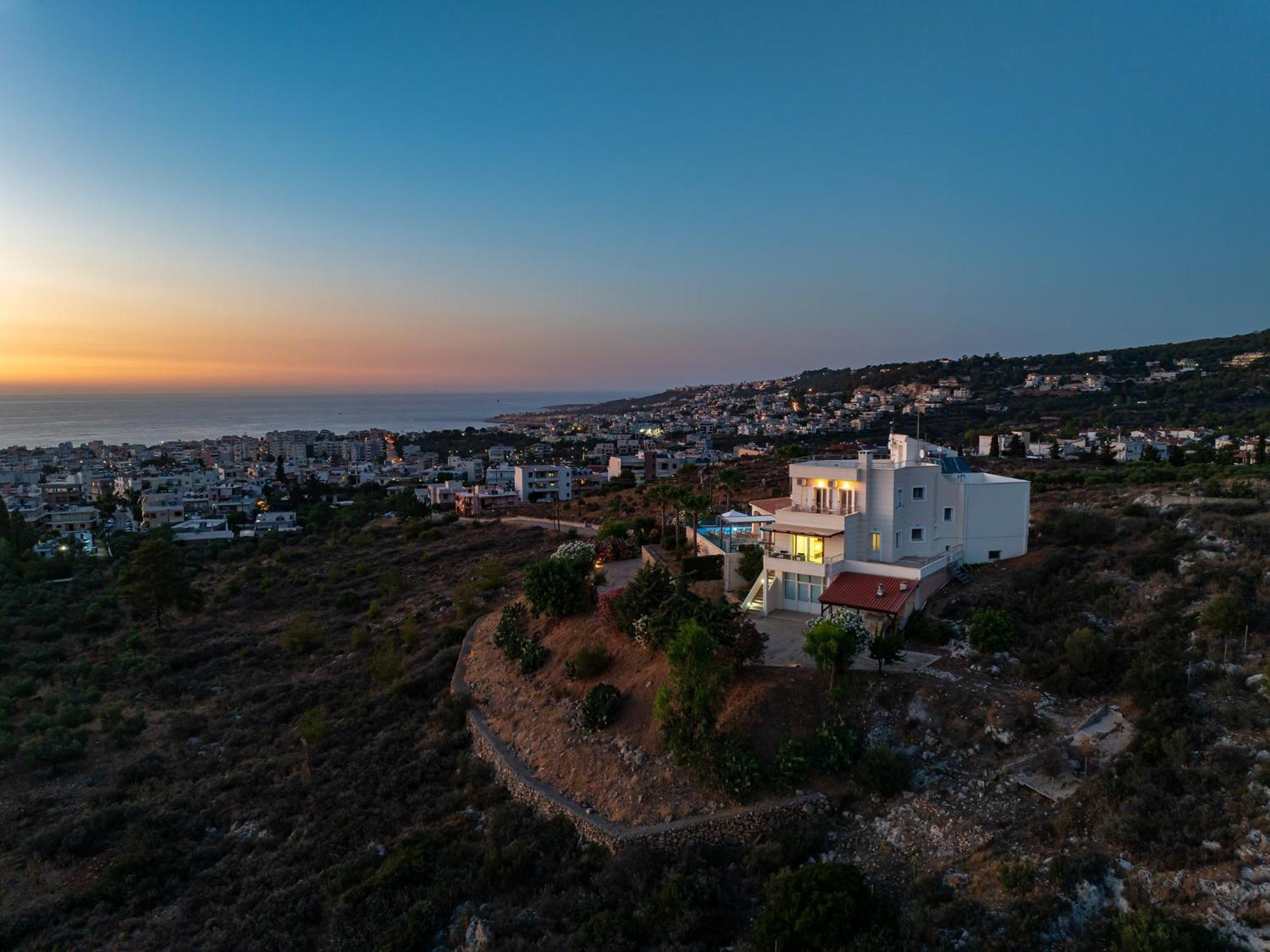Karmilos Hill Villa Chania  Exterior photo