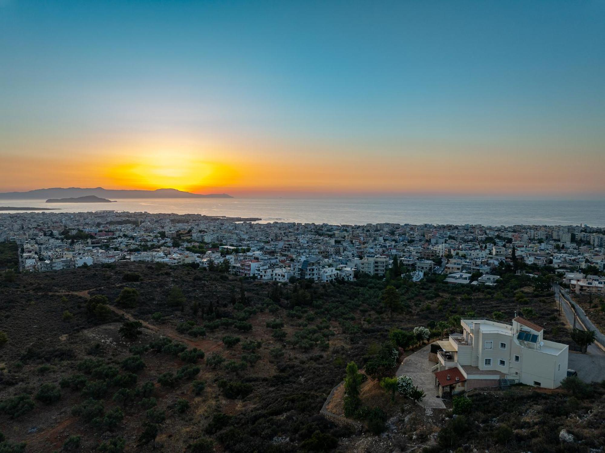 Karmilos Hill Villa Chania  Exterior photo