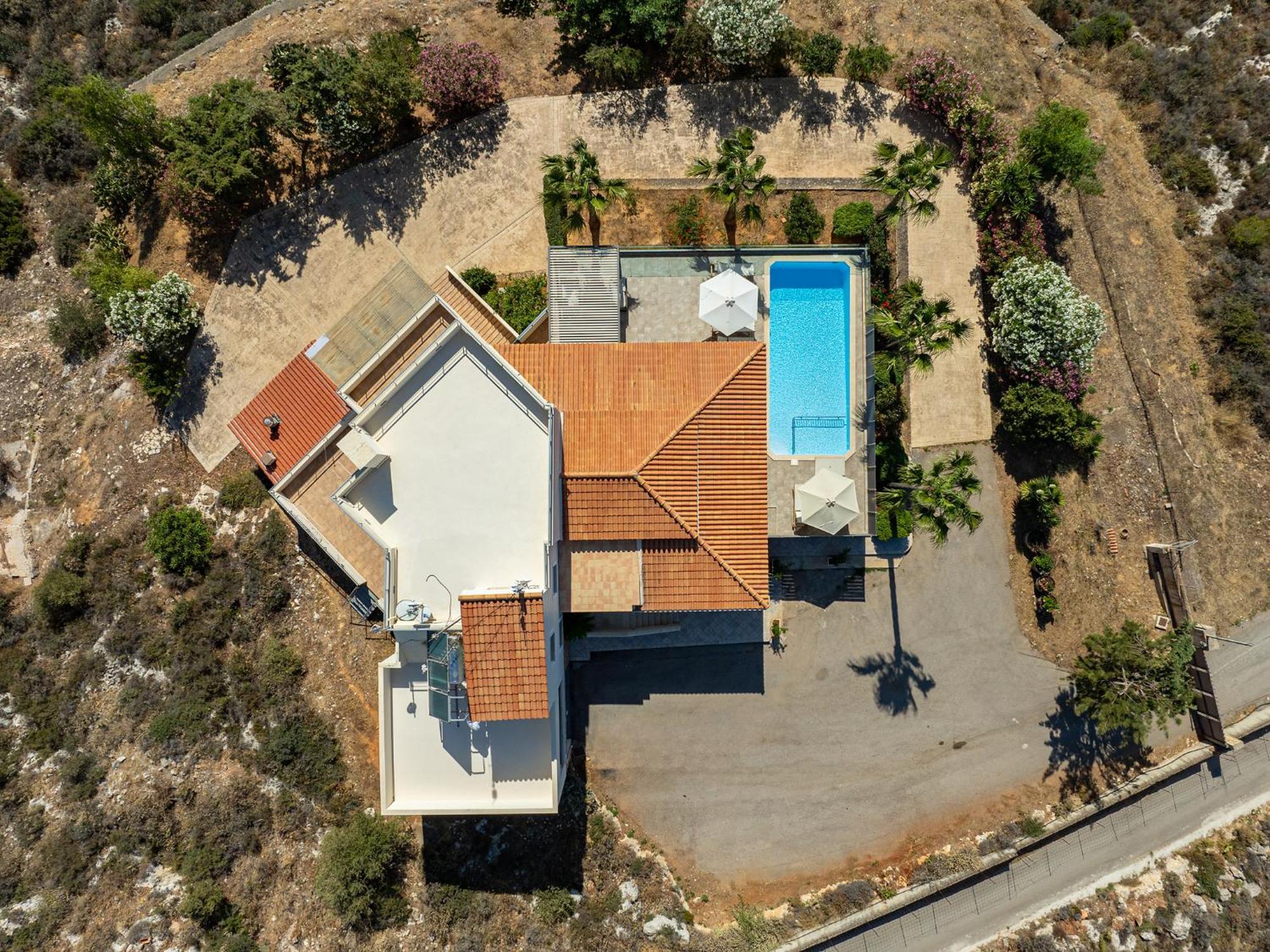 Karmilos Hill Villa Chania  Exterior photo