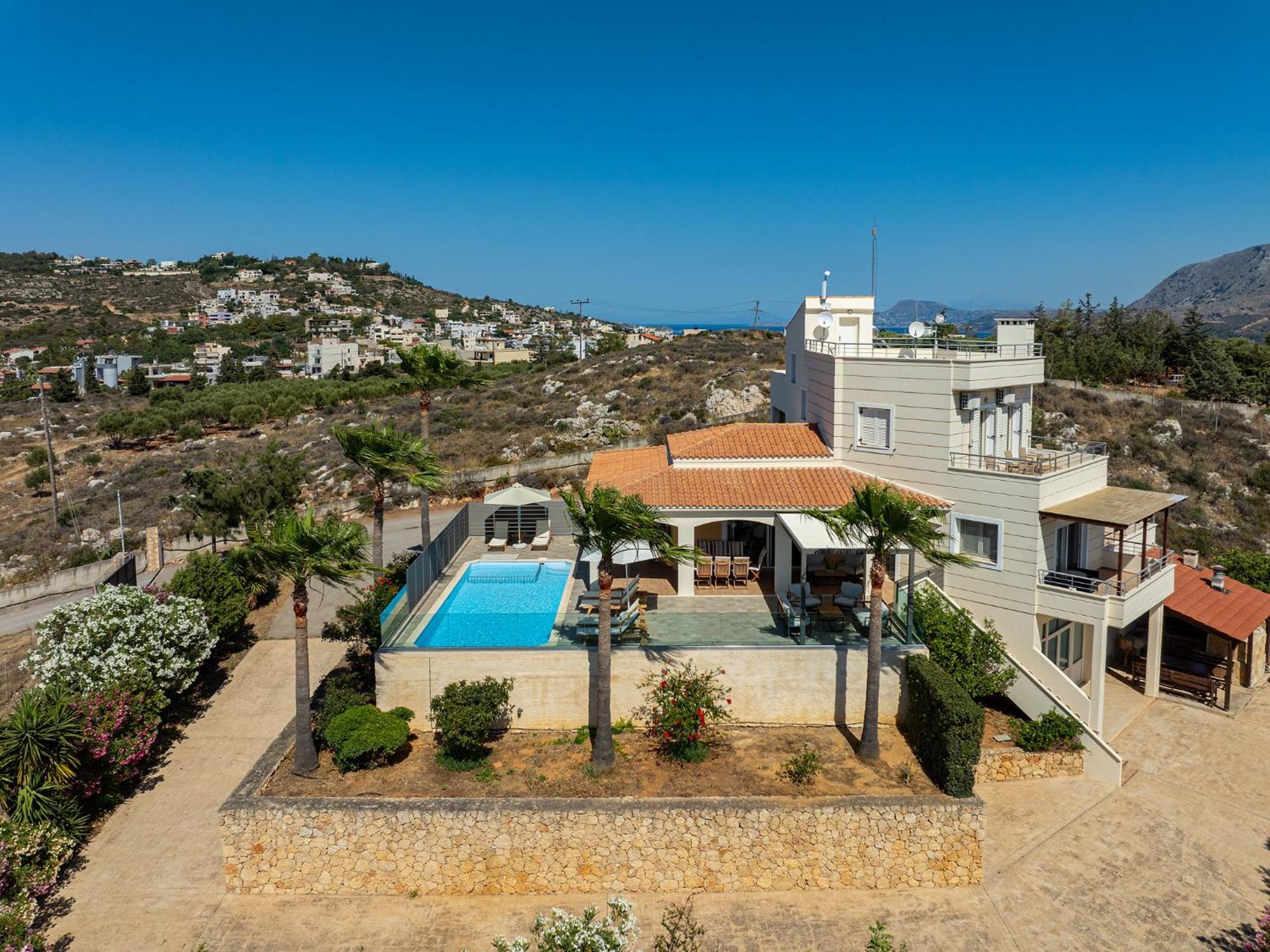 Karmilos Hill Villa Chania  Exterior photo